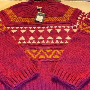 Universal Women's Sweater - Pink, Yellow, White